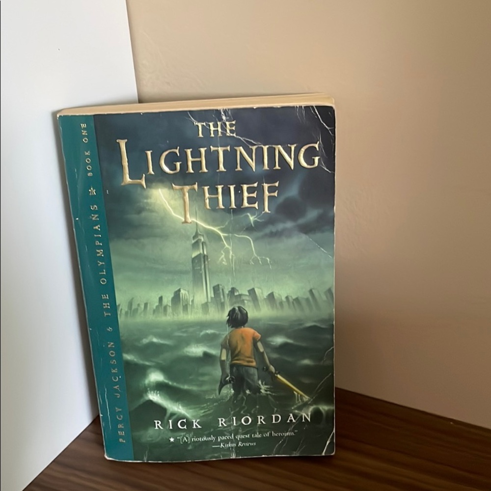 The Lightning Thief Book by Rick Riordan